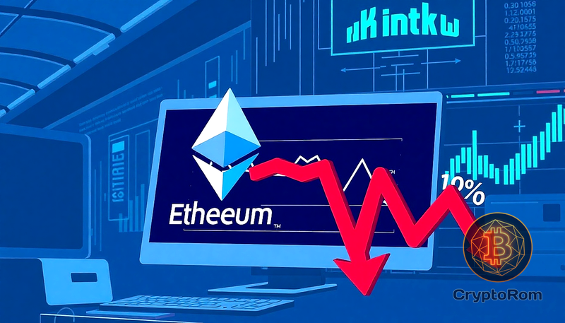 📉 В Ethereum (ETH) снижение на 1% в рамках индекса CoinDesk 20