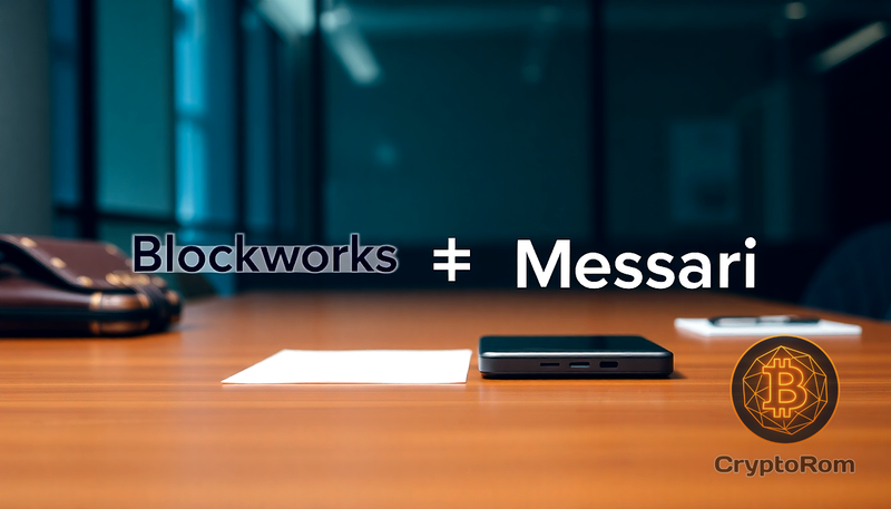 💼 Blockworks покупает Messari за более чем $10 млн