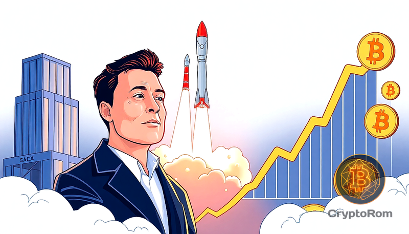 🚀 Маск и Saylor: 25% крупнейших компаний теперь держат биткоин