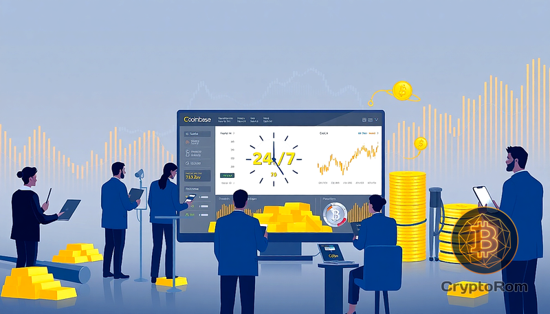 📈 Coinbase Derivatives запускает круглосуточные фьючерсы на золото и серебро