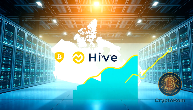 📈 Акции Hive выросли на 10% после заключения контракта на $220 млн в Канаде