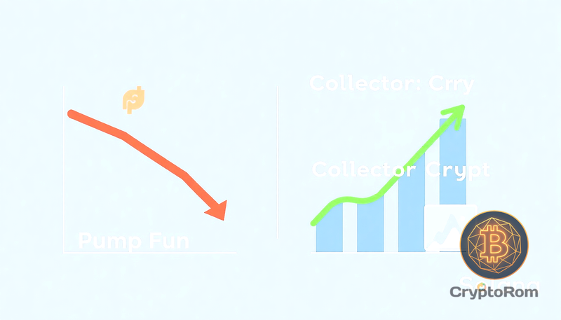 📉 Замедление доходов Pump Fun на фоне успеха Collector Crypt на Solana