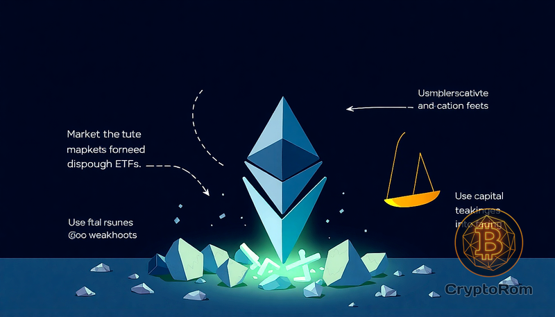 📉 Почему Ethereum отстает, несмотря на одобрение ETF