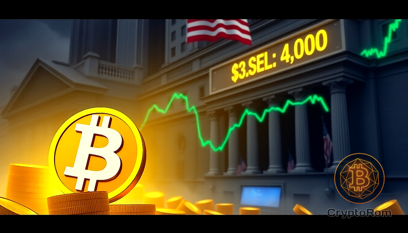 📉 Падение цены Bitcoin до $24K возможно при обвале фондового рынка США