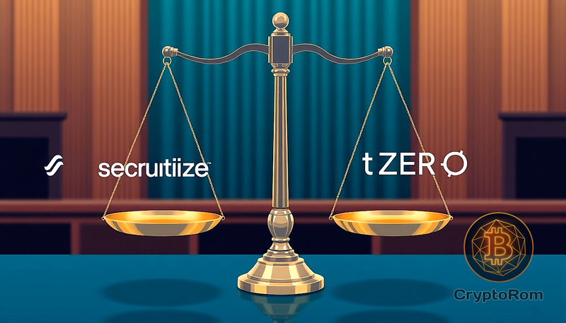 ⚖️ Конфликт между Securitize и tZERO из-за патентов на токенизацию