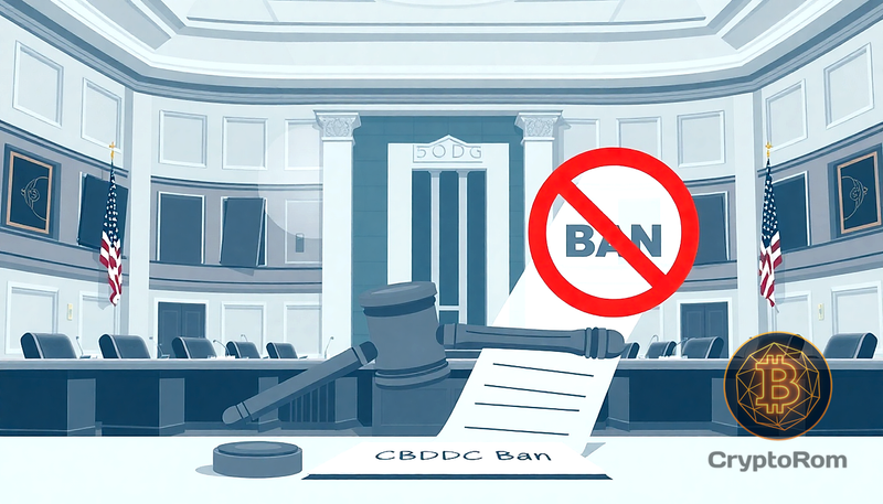 🏛 Сенат США принял законопроект о запрете CBDC на 4 года