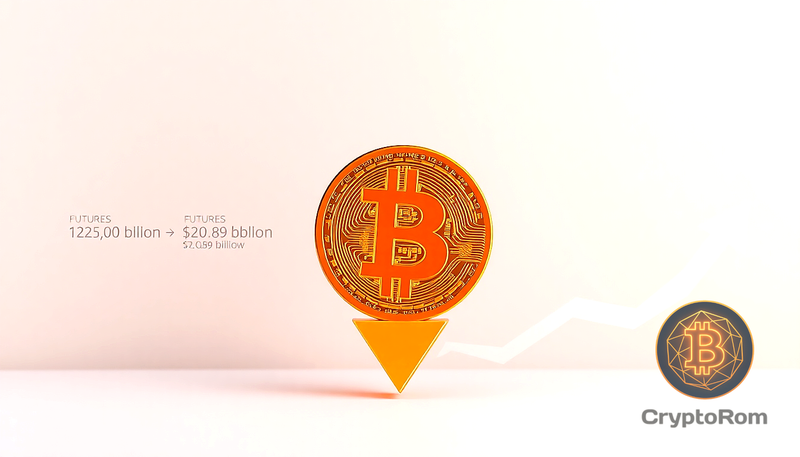 📉 Резкое снижение открытого интереса на Bitcoin указывает на оздоровление рынка