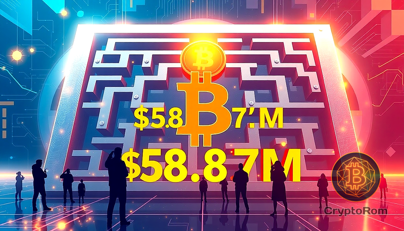 🧩 Охота за $58.87M: Биткойн-головоломка остается нерешенной