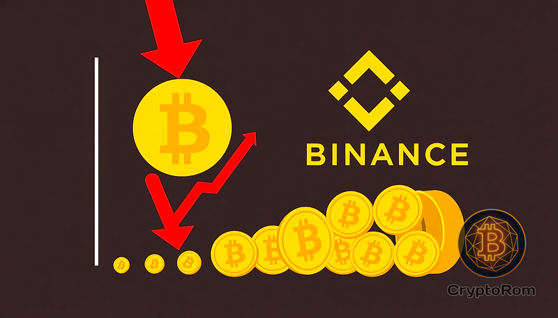 📉 Паника на Binance: трейдеры завели биткоинов на $479 млн