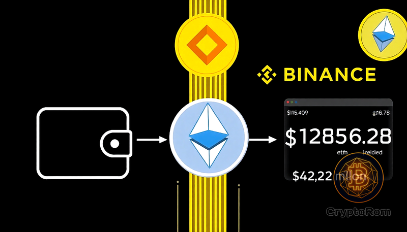 💼 Кошелек, связанный с a16z, вывел 25 560 ETH с Binance