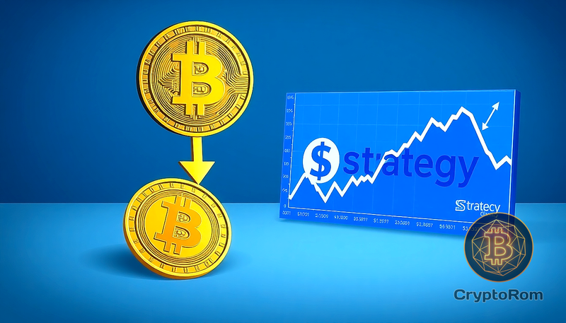 📉 Биткоин падает до двухнедельного минимума, акции Strategy обрушились ниже $100