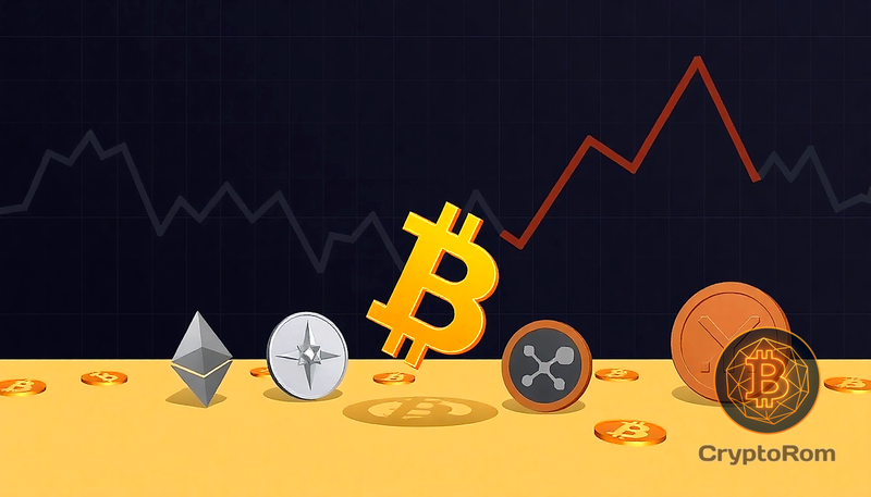 📉 Биткоин обвалился до минимума за 21 месяц, потянув за собой Ethereum, XRP и Dogecoin
