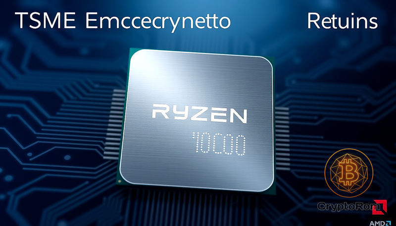 🔒 AMD возвращает шифрование TSME в процессоры