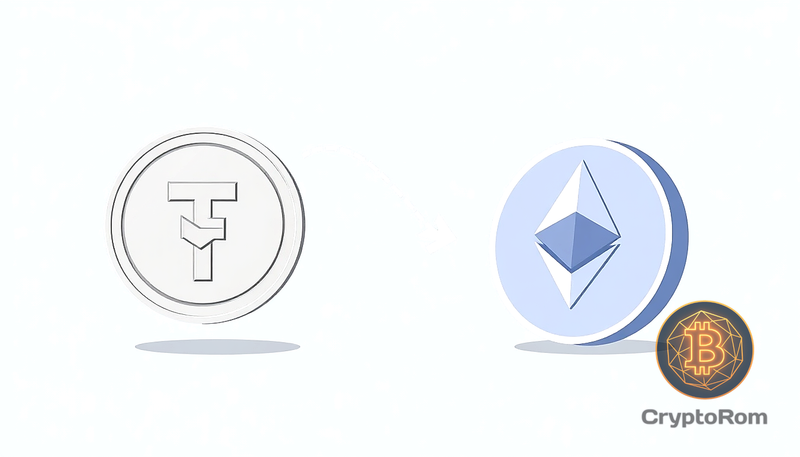 🔄 Tether обошёл Ethereum по рыночной капитализации