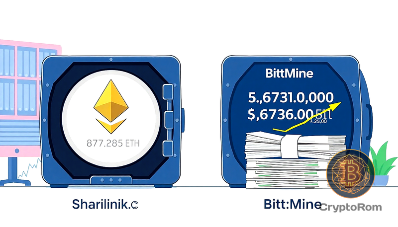 📈 Отчет SharpLink и BitMine по запасам ETH