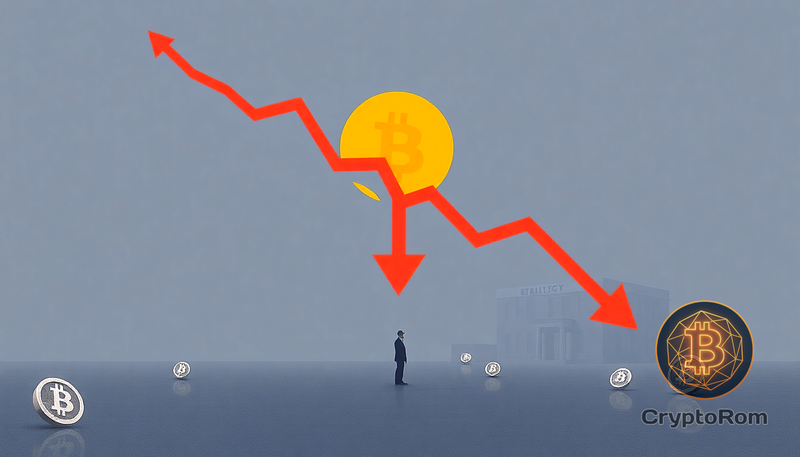 📉 Strategy испытывает убытки в $13 миллиардов на бумаге