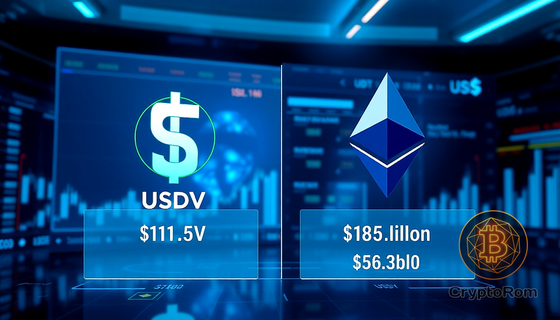 📈 USDT обошел Ethereum по FDV
