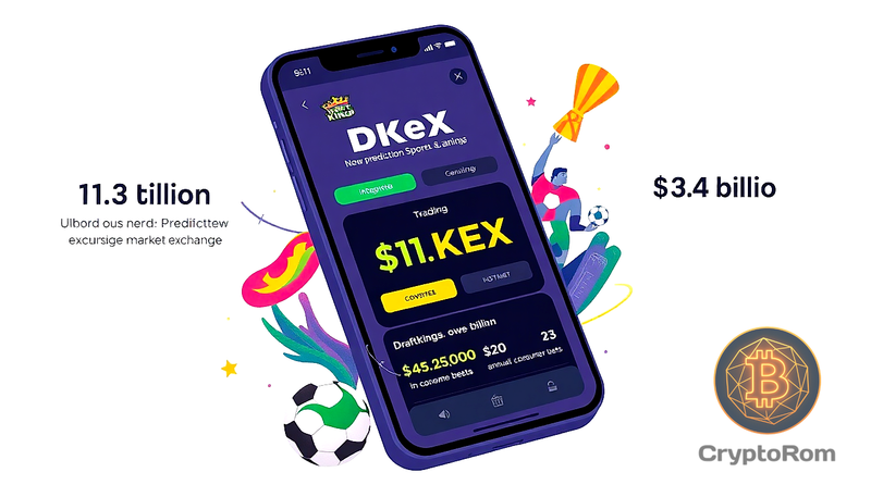 📈 DraftKings запустила биржу рынков предсказаний DKeX