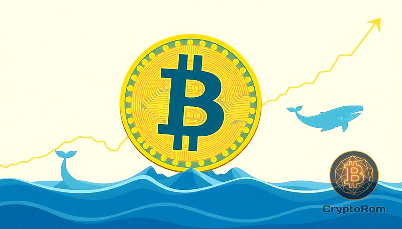 📈 Биткоин возвращает ключевую поддержку благодаря снижению активности китов