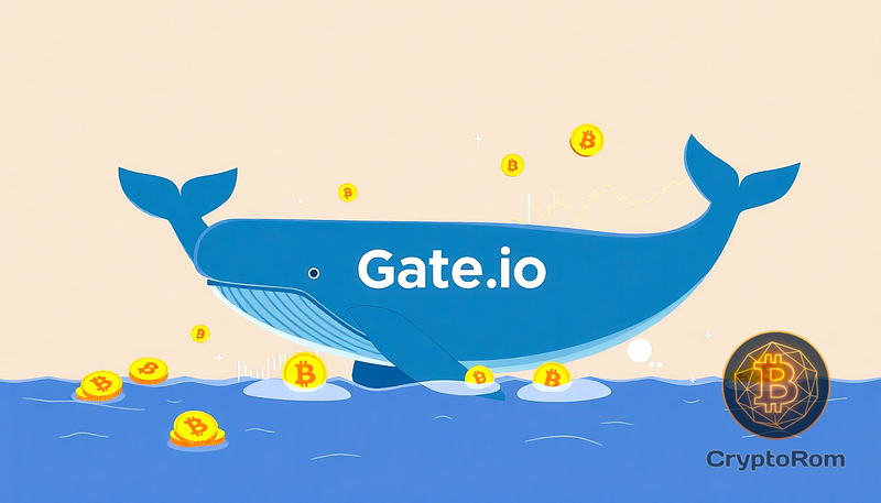 🐋 Увеличение доли Bitcoin-китов на Gate.io