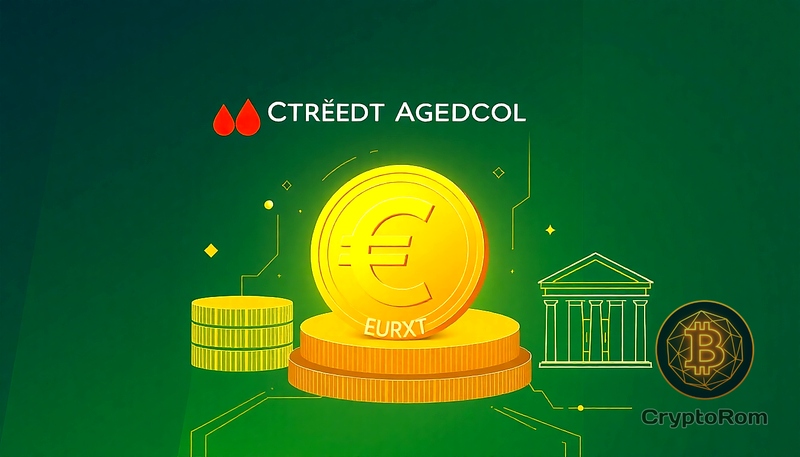 💶 Crédit Agricole запускает стабильную монету евро EURXT