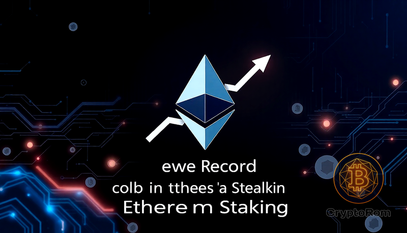 📈 Новый рекорд в стейкинге Ethereum