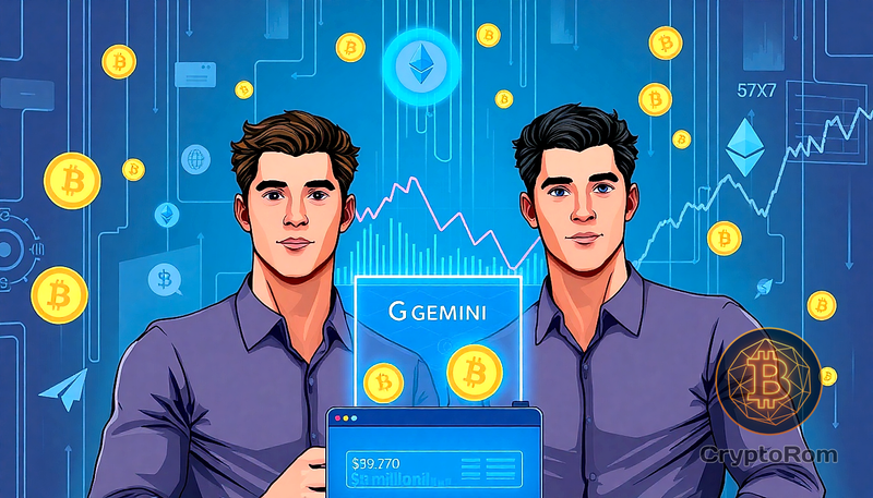 💰 Братья Уинклвосс переводят биткоины на Gemini
