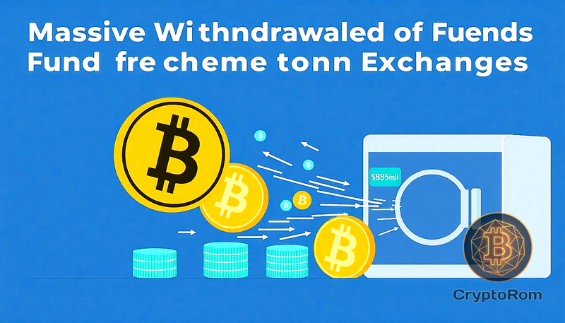 💸 Массовый вывод средств с бирж: лидируют USDC и Bitcoin