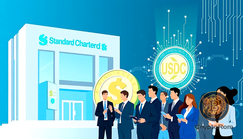🏦 Standard Chartered предлагает прямой доступ к USDC для институциональных клиентов