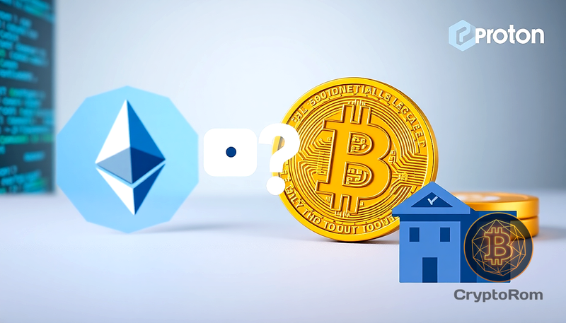 🔍 Ethereum ошибся: Proton принимает только Bitcoin