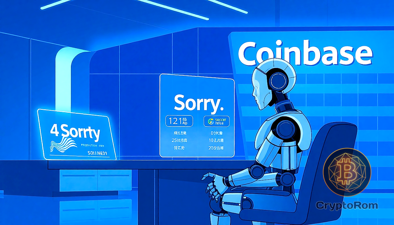 🤖 Coinbase извинилась за ошибочный прогноз ИИ