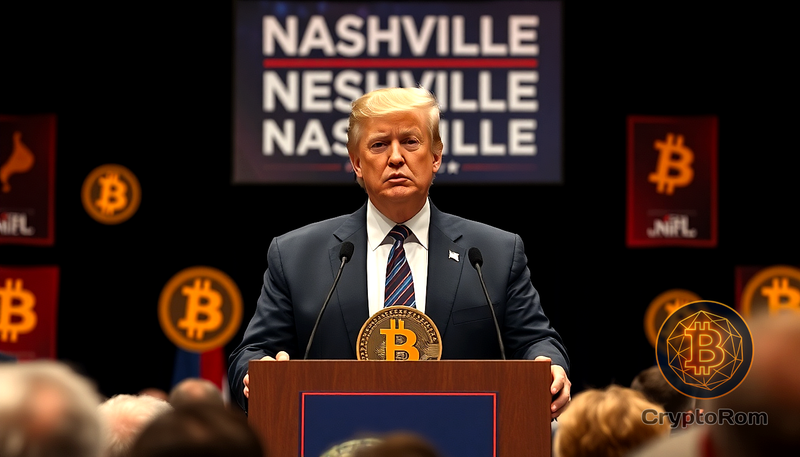 🗳️ Трамп выступит с докладом на конференции по биткоину