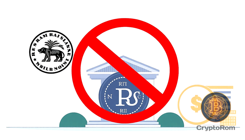 🚫 Индийский Центробанк поддерживает запрет криптовалют для борьбы с уклонением от налогов