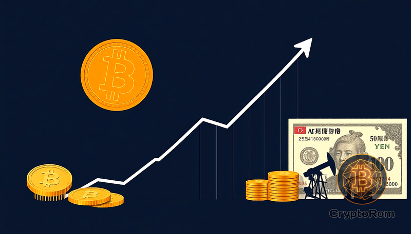 📈 Bitcoin достигает почти $64,000 благодаря росту чипов и укреплению иены