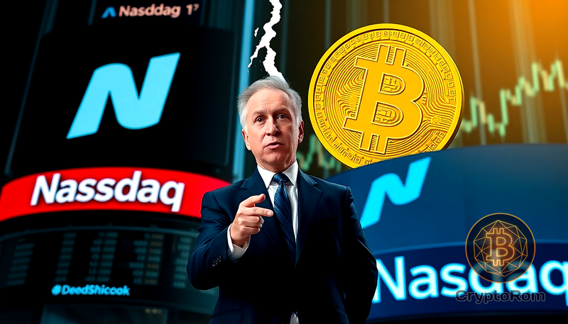 📉 Peter Schiff заявил о конце корреляции Bitcoin с Nasdaq