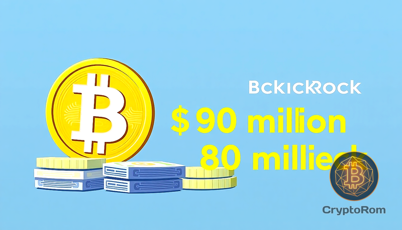 💰 Приток средств в Bitcoin ETF от Blackrock и Vaneck достиг $90 млн