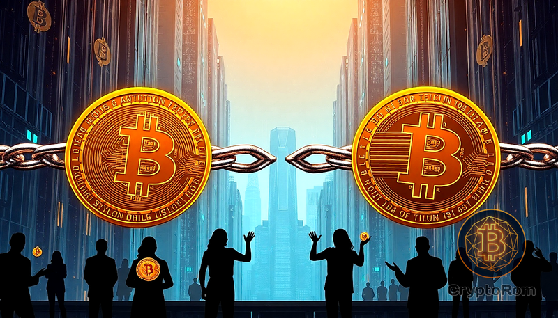 🔗 Объяснение разделения цепи Bitcoin: почему каждый держатель BTC получает новый актив 1:1