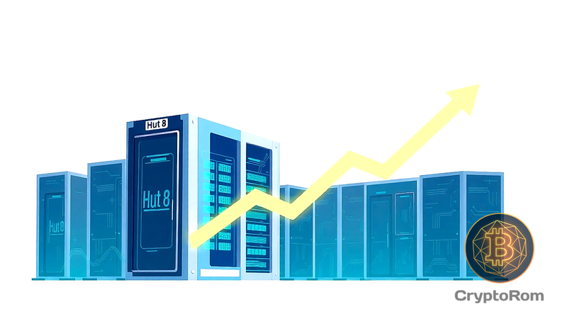 📈 Целевая цена Hut 8 повышена до $165 благодаря переходу на ИИ