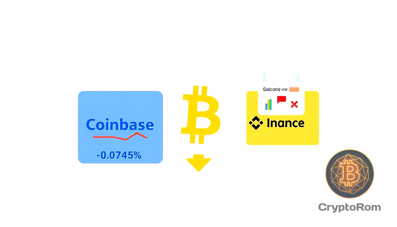 📉 Американцы платят меньше за Bitcoin, чем остальной мир, уже 50 дней подряд