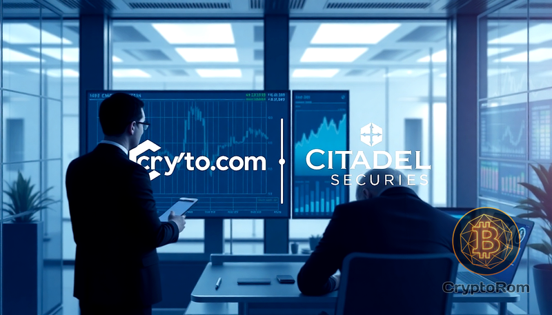 💼 Crypto.com получает $400 млн от Citadel Securities для расширения цифровых финансов