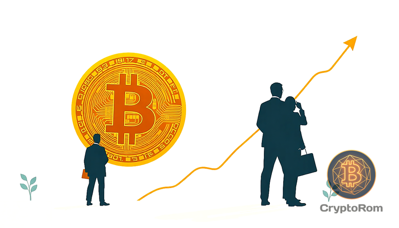 📈 Биткоин демонстрирует рост благодаря поддержке основных игроков