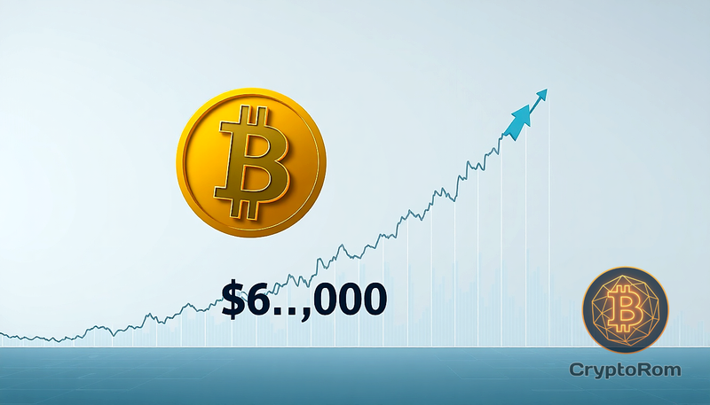 📈 Bitcoin приближается к ключевому уровню $68,000