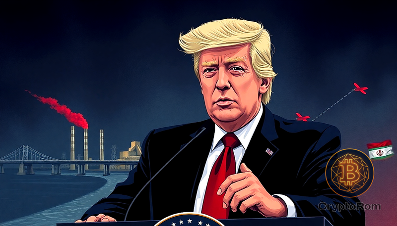 ⚔️ Трамп обещает уничтожить инфраструктуру Ирана из-за атак на корабли