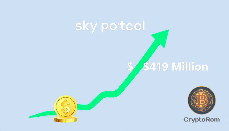 💼 Годовой доход Sky Protocol приближается к $419 млн благодаря спросу на USDS