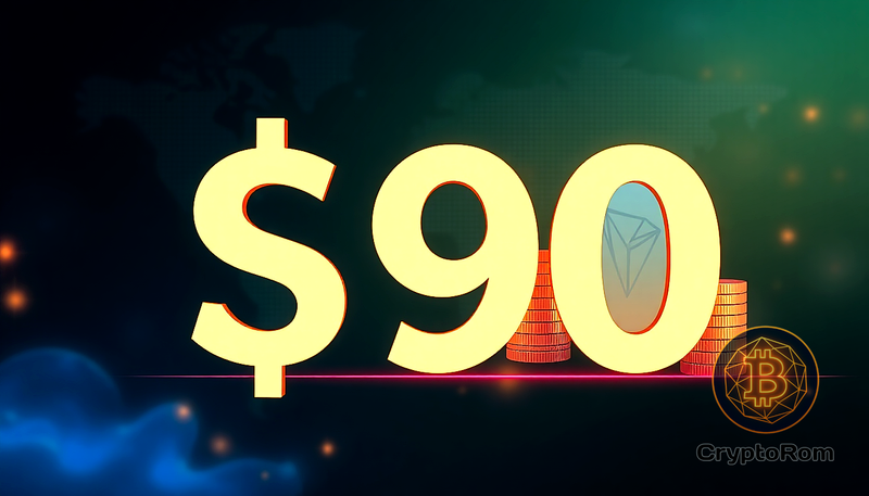 📈 TRON достиг $90 млрд в USDT на сети