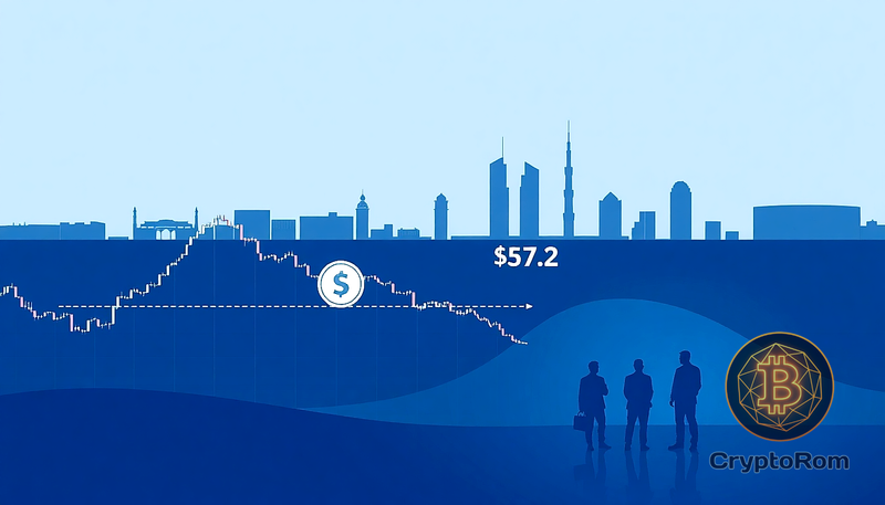 📉 Токен SUI опустился к поддержке на уровне $0.72