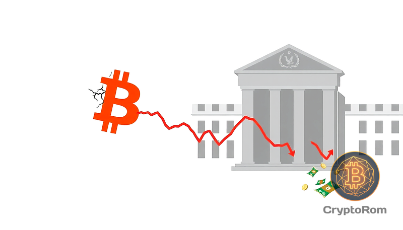 📉 Bitcoin теряет $134 млн в лонгах перед заседанием ФРС