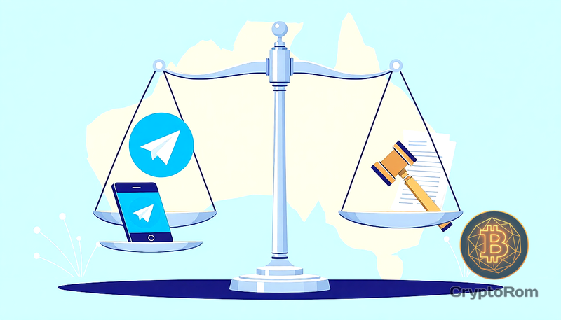⚖️ Telegram может столкнуться с юридическими последствиями в Австралии