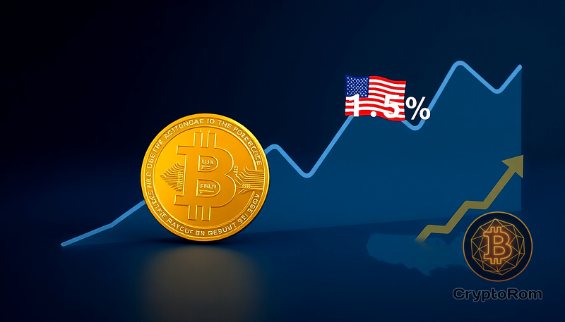 📉 Bitcoin не смог использовать слабый рост ВВП США в свою пользу