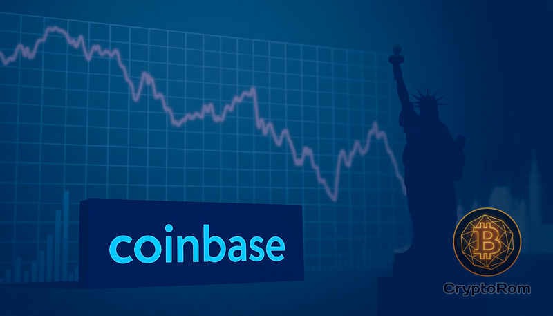 📉 Coinbase неожиданно отчитывается об убытках на фоне снижения торгов